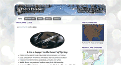 Desktop Screenshot of footsforecast.org