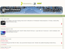 Tablet Screenshot of footsforecast.org